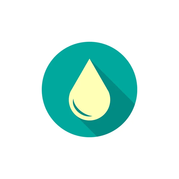 Liquid droplet icon — Stock Vector