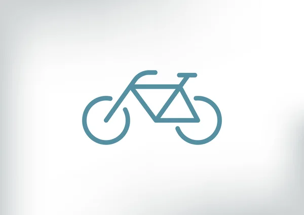 Fiets web pictogram — Stockvector