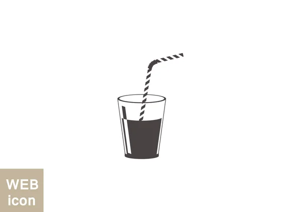 Nealkoholický nápoj ikona — Stockový vektor