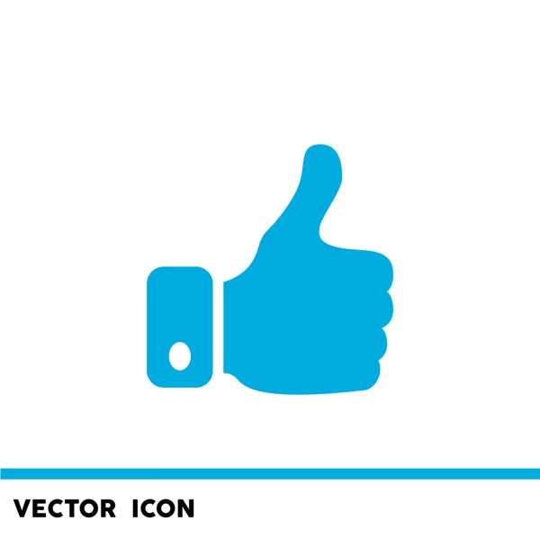 Thumb up web icon — Stock Vector