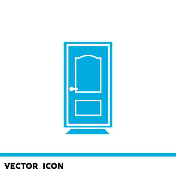 Puerta cerrada icono web — Vector de stock