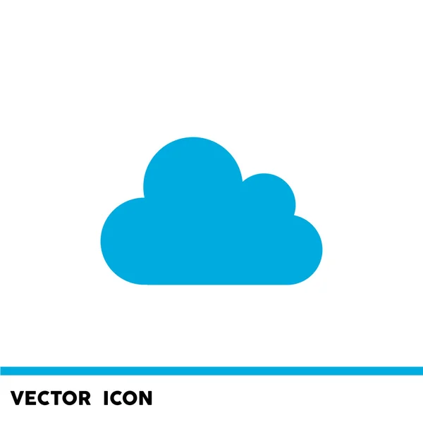 Cloud web icon — Stock Vector