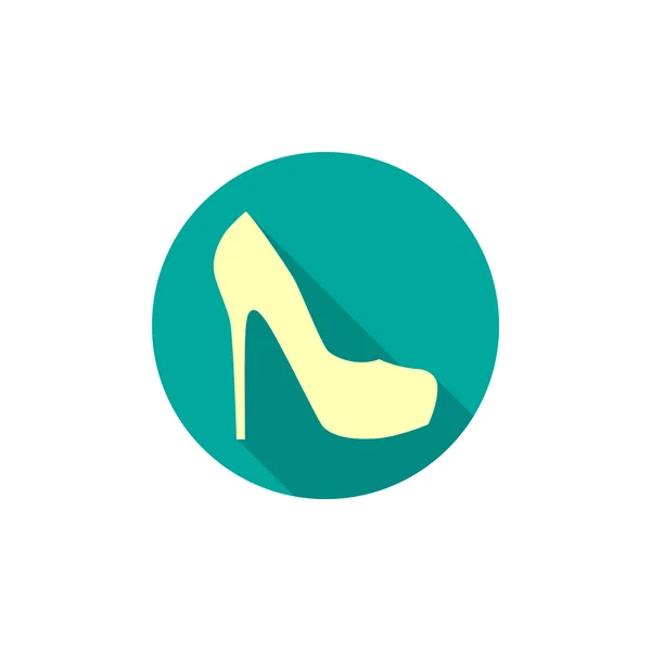 Иконка женской обуви — стоковый вектор