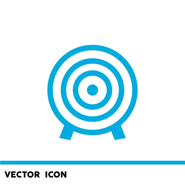 Pictogram van een doel — Stockvector