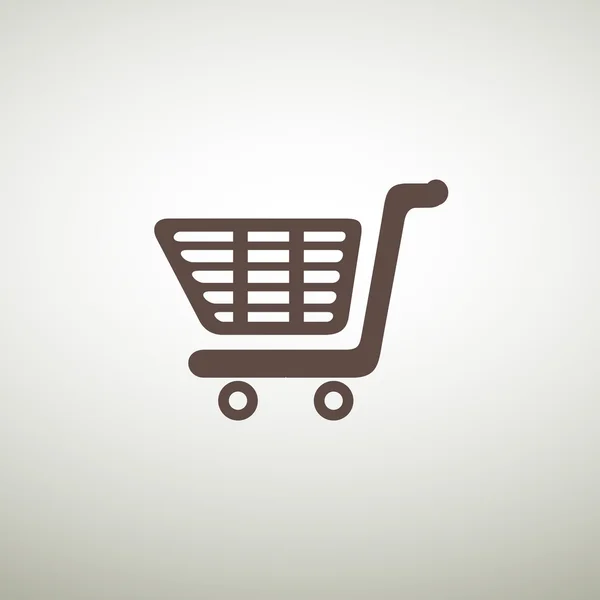 Shopping cart icon — Stock Vector