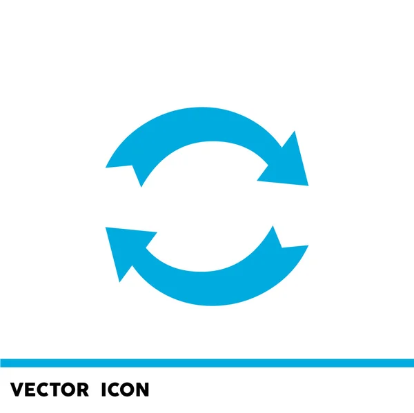 Cirkel met pijlen web pictogram — Stockvector