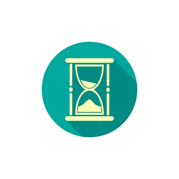 Reloj de arena icono web — Vector de stock