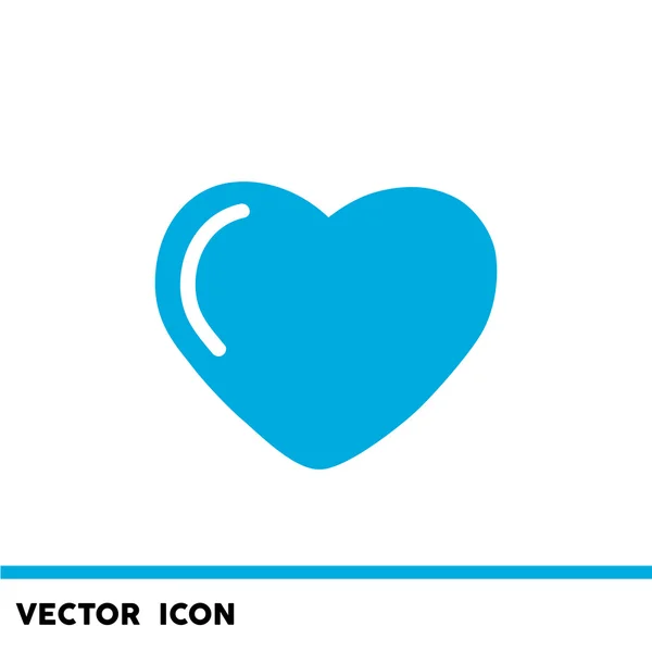 Hart web pictogram — Stockvector