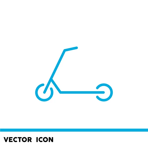 Scooter para niños icono — Vector de stock