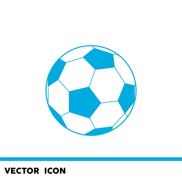 Futebol bola web ilustração — Vetor de Stock