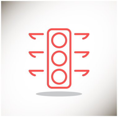 trafik ışıkları web simgesi