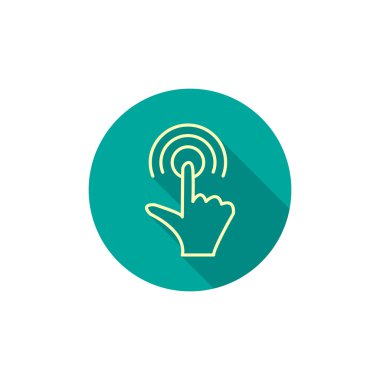 Dokunmatik ekran web simgesi