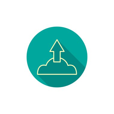 Bulut dosya download simgesi