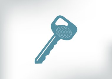 Basit anahtar web simgesi