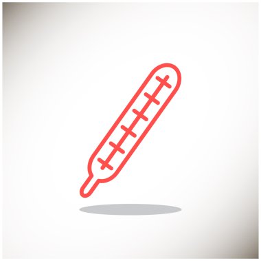 medikal termometre web simgesi