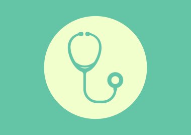 Basit stetoskop web simgesi