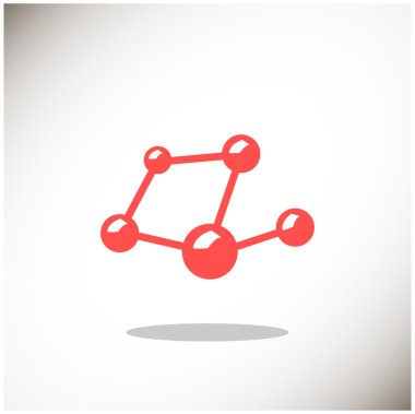 Moleküler bileşik web simgesi