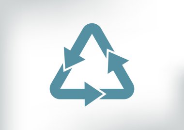 Atık geri dönüşüm sembolü