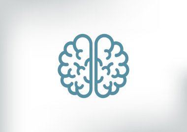 İnsan beyni web simgesi