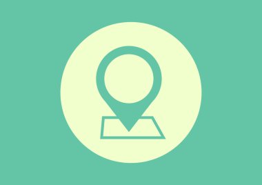 harita işaretleyici ağ simgesi