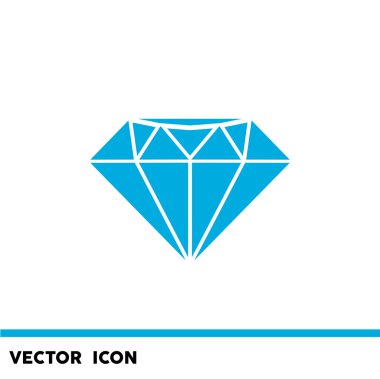 Elmas web simgesi, lüks konsepti