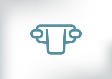 Basit bebek bezi web simgesi