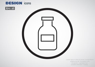 İlaç şişesi simgesi