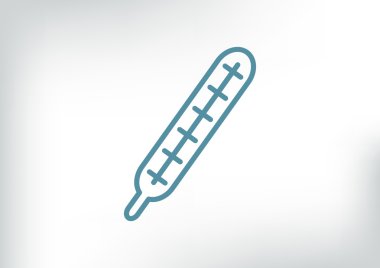 medikal termometre web simgesi