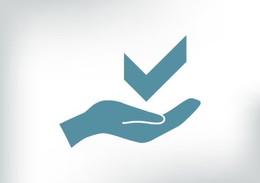 onay işareti web simgesi