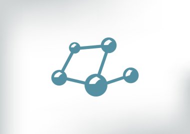 Moleküler bileşik web simgesi