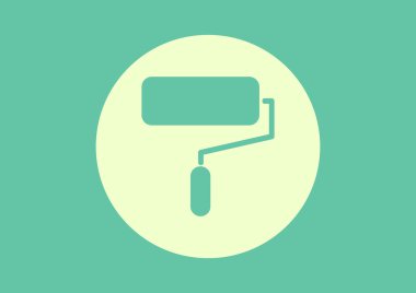 Boya silindiri web simgesi