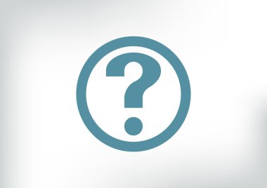 Soru işareti simgesi