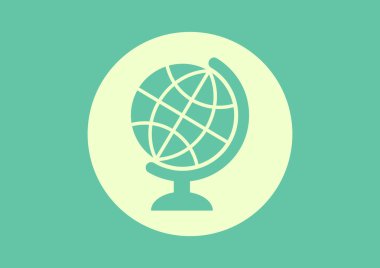 Basit küre web simgesi