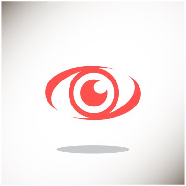 İzlerken göz web simgesi