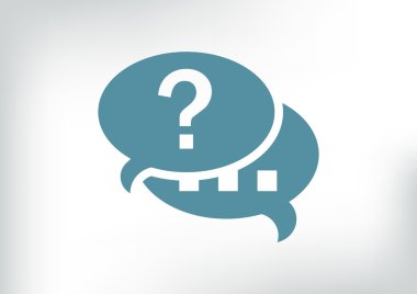 Diyalog kabarcıklar web simgesi