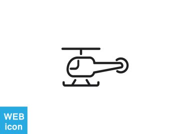 Basit helikopter simgesi