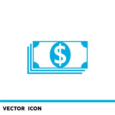 Dolar web simgesi yığını