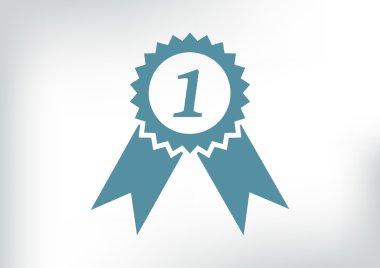 İlk yer web simgesi için madalya