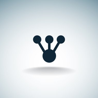 Moleküler bileşik web simgesi