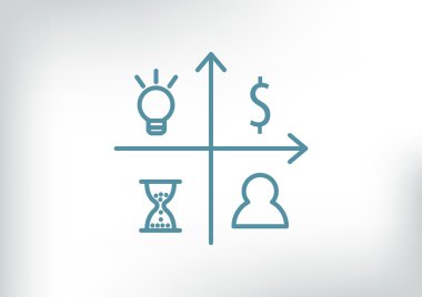 Fikir kavramı web simgesi