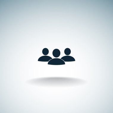 Grup insanların web simgesi