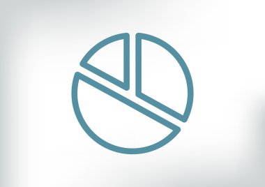 Basit yuvarlak Infographic