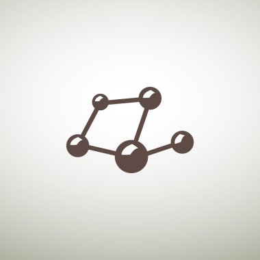 Moleküler bileşik web simgesi