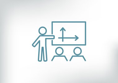 insanlar sunum basit simgesini