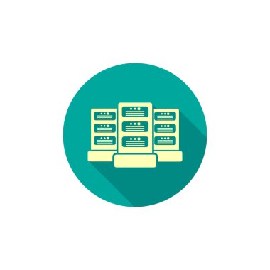 büyük veri ve teknoloji simgesi