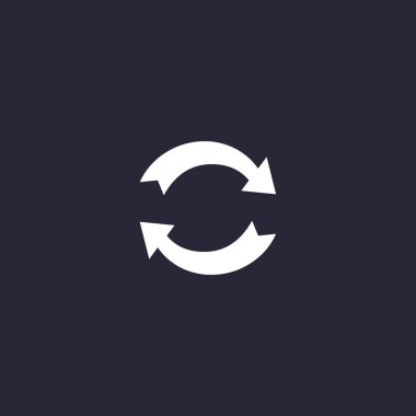 Oklar web simgesi olan daire