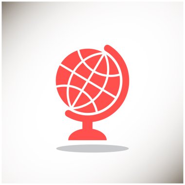 Basit küre web simgesi