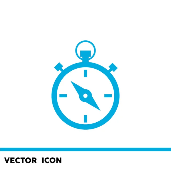 Simple icône web chronomètre — Image vectorielle