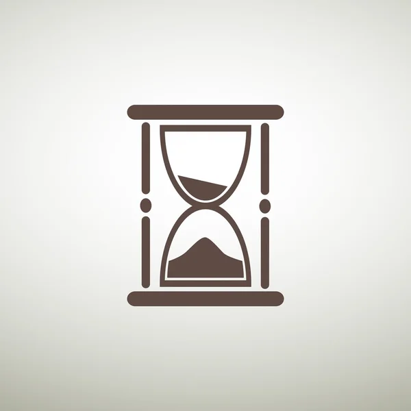 Reloj de arena icono web — Vector de stock