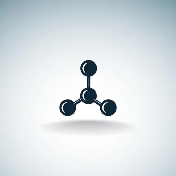 Molekulare Verbindung Web-Symbol — Stockvektor